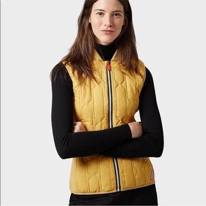 Hunter Women’s Mustard Quilted Vest - Size XS NEW WITHOUT TAGS